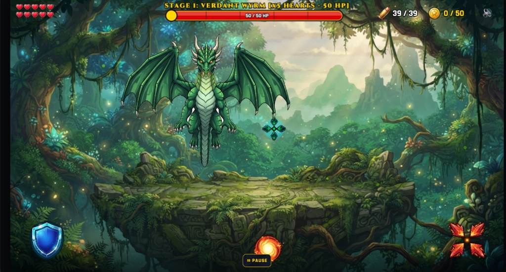 Fight The Dragon - Battle Gameplay